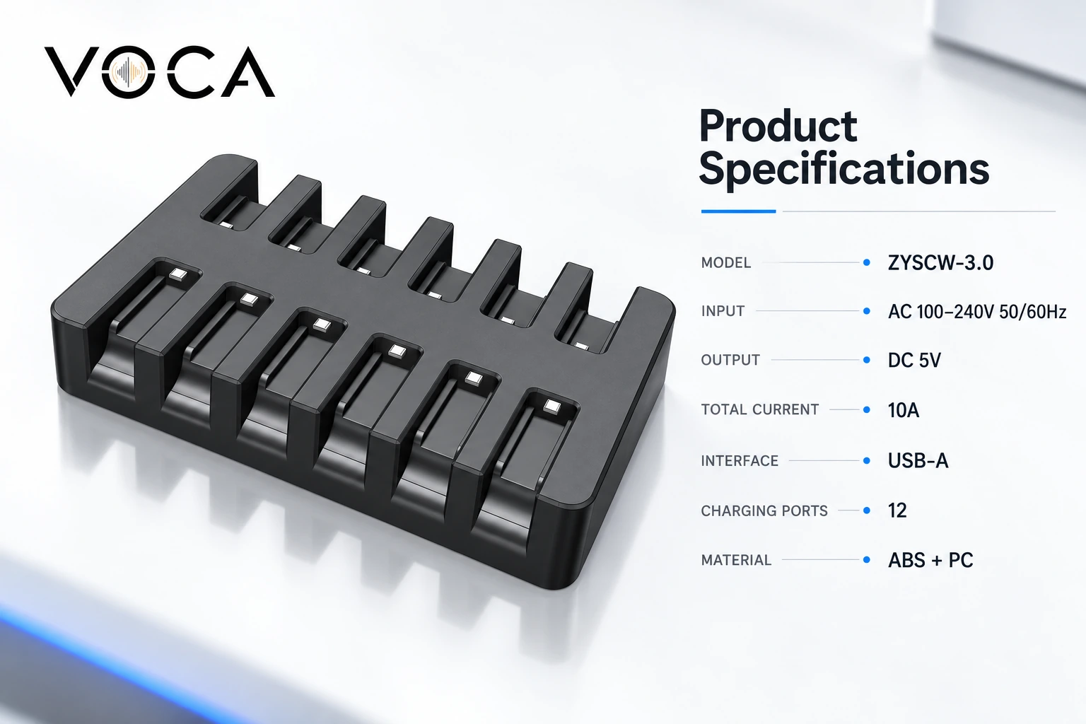 Smart Badge Dock product specifications.